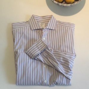 Billy Reid French cuff shirt size 16 1/2